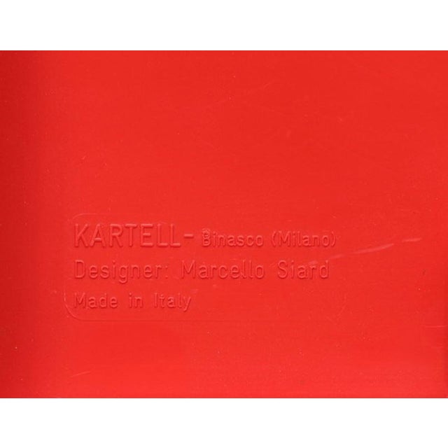 Shelves by Marcello Siard for Kartell, 1970, Set of 7, in Very Good conditions. Designed 1970 to 1979 This piece has an...