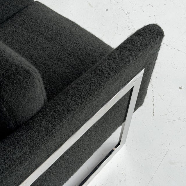 Olive No. 989 T-Back Lounge Chair by Milo Baughman for Thayer Coggin For Sale - Image 8 of 11