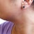 Haus of Brilliance .925 Sterling Silver 2.00 Cttw Round Brilliant-Cut Black Diamond Bezel-Set Stud Earrings with Screw Backs (Fancy Color-Enhanced, I2-I3 Clarity) For Sale - Image 4 of 5