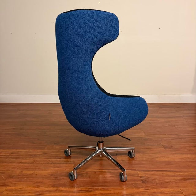 Metal Roche Bobois Ceo Swivel Armchair by Sacha Lakic For Sale - Image 7 of 13