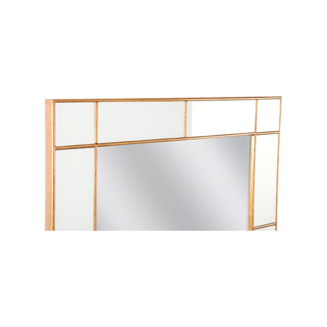 Elegant with an understated feel, the Herman Hesse Mirror is an antiqued wooden frame with reversed painted glass in a...
