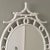 Modern Reena Pagoda Round Wall Mirror For Sale - Image 3 of 12