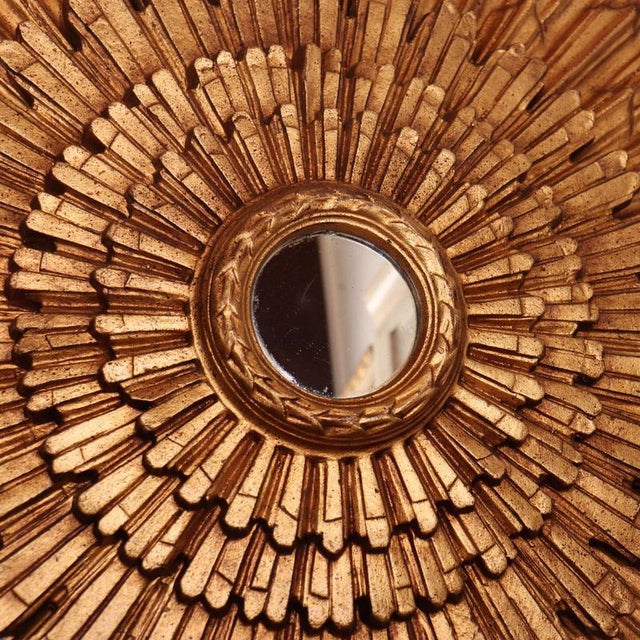 Italian Sunburst Mirrors, 1950s, Set of 2 For Sale - Image 15 of 16