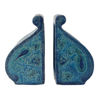 1960’s Aldo Londi Bitossi Italian Modern Bookends- a Pair For Sale