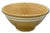 Antique Large Thick & Heavy 15 Inch Size Double Cream Banded Yellow Ware Kitchen Mixing Bowl Circa Mid 1800s For Sale - Image 16 of 18