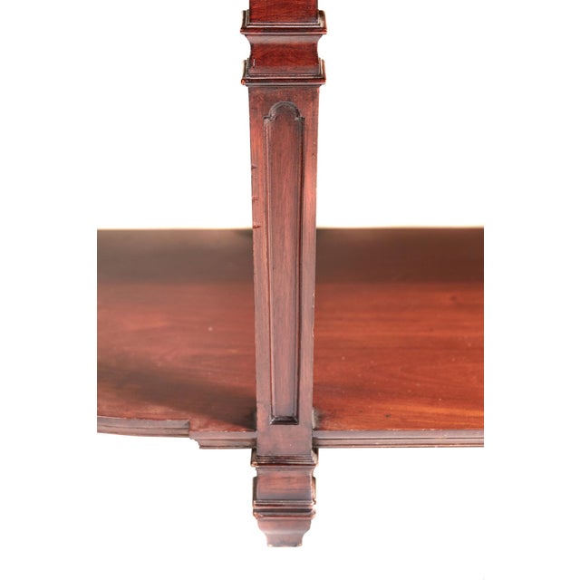 Antique Victorian Mahogany Display Cabinet, 1870 For Sale - Image 4 of 12