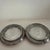 Frank Whiting 1930s Set of 2 Frank M Whiting Sterling & Crown Sterling Silver Drink Coasters or Ashtrays For Sale - Image 4 of 4