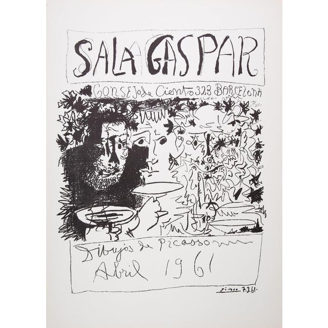 Pablo Picasso, Exposition de dessins, Lithograph For Sale - Image 6 of 6