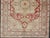 Fine Turkish Oushak Rug With Centre Medallion in Light Red and Ivory For Sale In Atlanta - Image 6 of 12