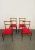 Set of 4 Superleggera (very light) chairs, designed by Gio Ponti between 1951 and 1957 for Cassina Italia. An icon of...