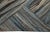 Textile 9 X 12 Modern Abstract Flatweave Room Size Wool Rug in Blue and Gray For Sale - Image 7 of 13