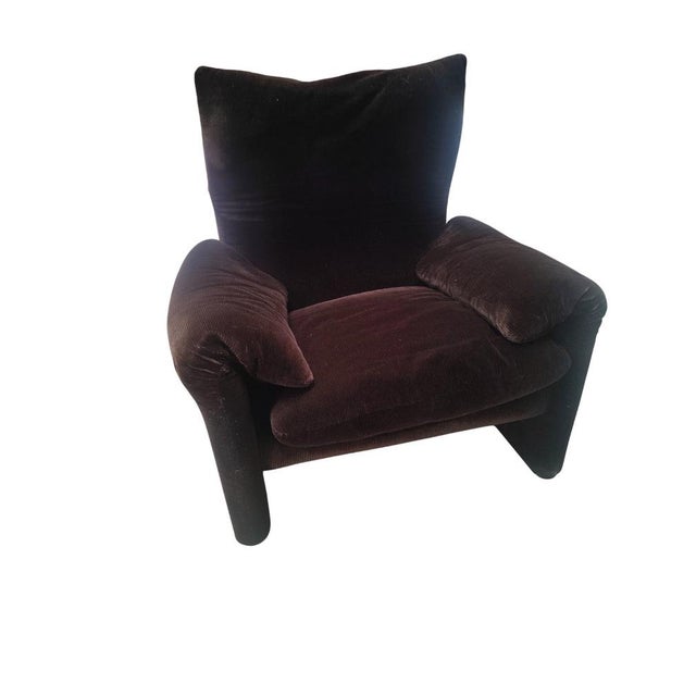 1970s Maralunga Lounge Chair by Vico Magistretti for Cassina, 1970s For Sale - Image 5 of 12
