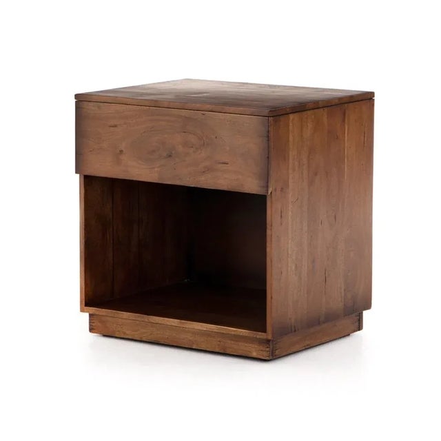 Four Hands Duncan Acacia Nightstand For Sale - Image 12 of 12