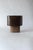 Brown small table lamp in stoneware with hand-painted glaze lucas huillet unique piece dimensions: d 19 x w 31 x h 32 cm...