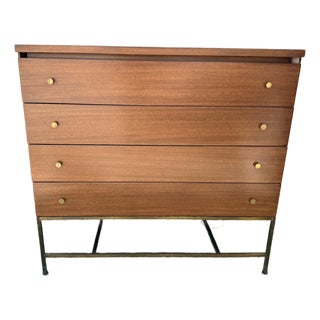 1950s Calvin Furniture Irwin Collection Paul McCobb 4 Drawer Chest, Attributed For Sale