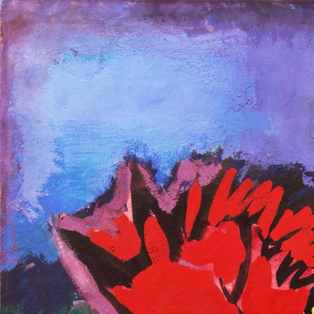 1950s 'Ponies Dancing' by Clement Wilenchick, California Post-Impressionist, Circa 1955 For Sale - Image 5 of 9