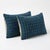 Mid-Century Modern Heritage Wool Lumbar Rug Pillow Cover 16'' X 24'' - Set of Two For Sale - Image 3 of 4