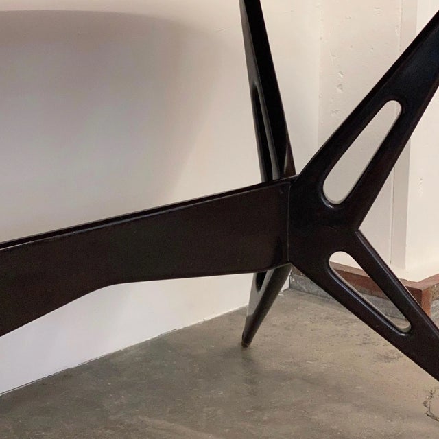 Metal Vintage Italian Oval Table For Sale - Image 7 of 12