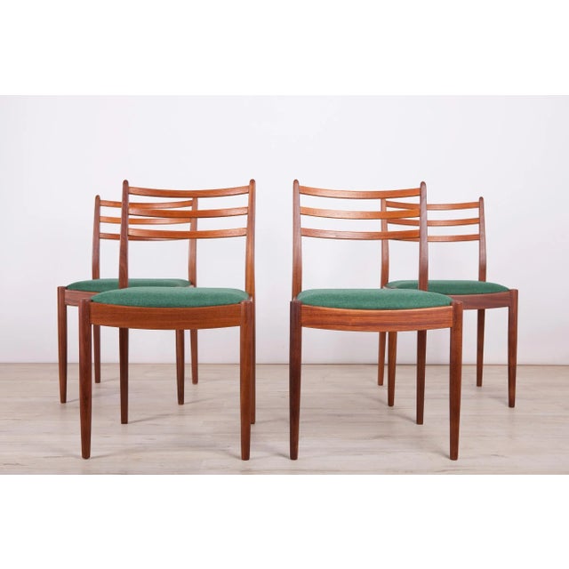 Mid-Century Modern Vintage Teak Dining Chairs by Victor Wilkins for G-Plan, 1960s, Set of 4 For Sale - Image 3 of 17