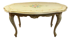 Venetian Style Lacquered Coffee Table, 1950s