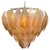 Italian Art Deco Gold and Pink Murano Glass Chandelier, 2000s For Sale - Image 15 of 15