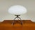 A beautiful vintage example of the classic arch base mushroom table lamp by Laurel Lamp Company featuring the rare chromed...