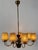 Mid-Century 8-Armed Chandelier from Vereinigte Werkstätten München, Germany, 1950s For Sale - Image 4 of 18