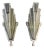 French Art Deco Wall Sconces by Sabino - A Pair For Sale