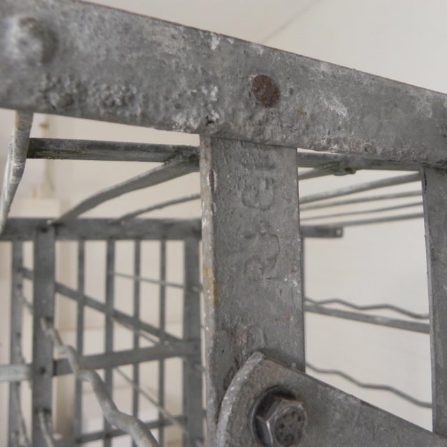 Steel Fer Rigid Wine Rack for 300 Bottles, 1950s For Sale - Image 17 of 18