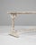 Wood 1900s French Wood White Patinated Table For Sale - Image 7 of 11