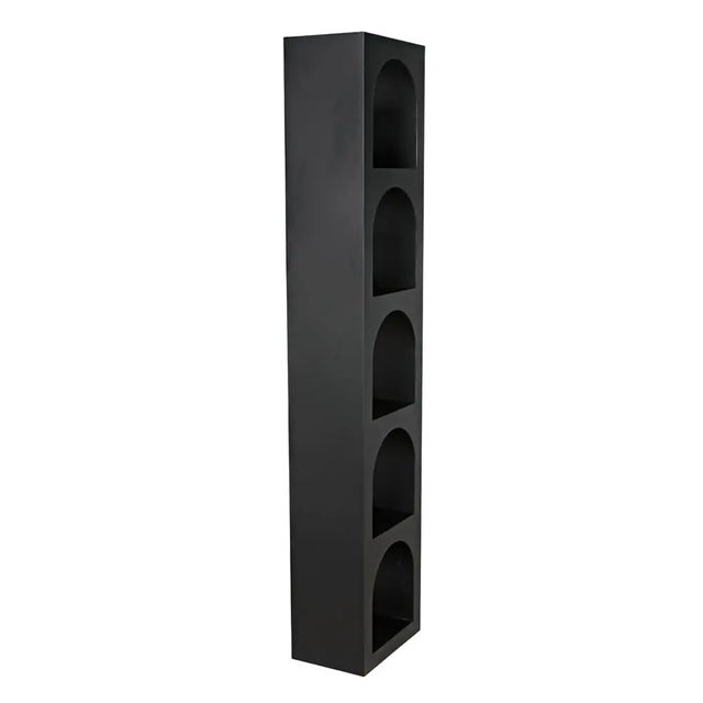 Noir NOIR Aqueduct Bookcase, C, Black Metal For Sale - Image 4 of 8