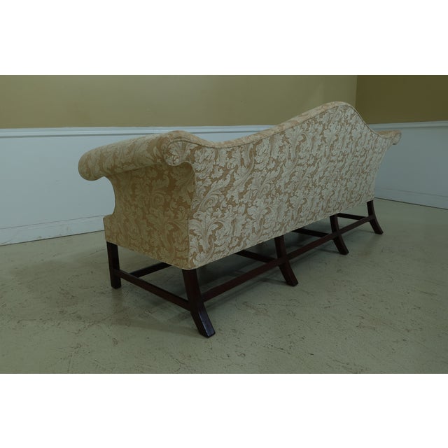 Kittinger Historic Newport Mahogany Camelback Sofa Chairish