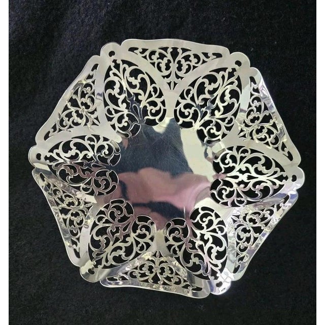 Art Deco Sterling Silver Trinket Dish by William Adams, Birmingham, 1932 For Sale - Image 10 of 18