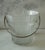 Vintage Frosted Glass Small Ice Bucket For Sale - Image 4 of 8