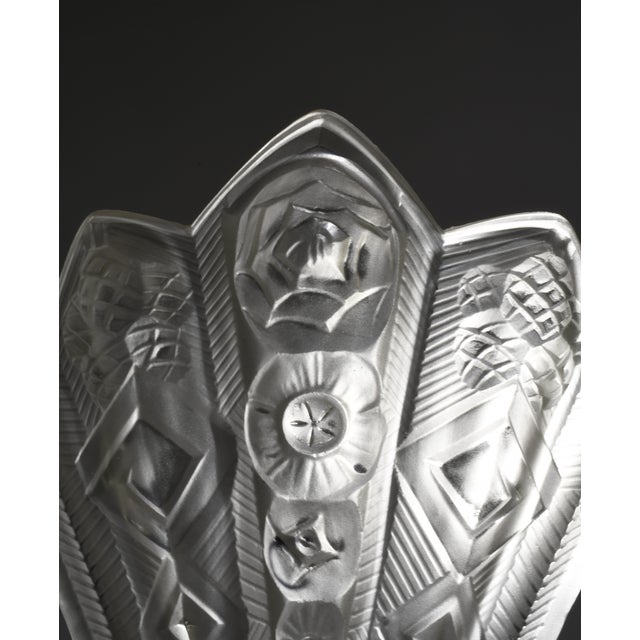 A Pair of French Art Deco Wall Sconces by Noverdy 1930 France For Sale - Image 10 of 11