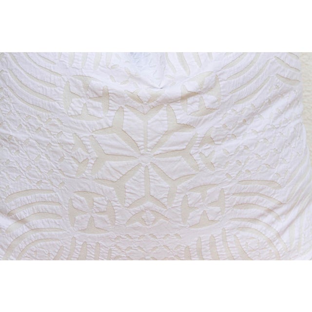 Ira Euro Applique Pillow Cover For Sale - Image 4 of 7