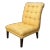 1960’s Hollywood Regency Tufted Scoop Slipper Chair For Sale