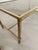 1950s Vintage Gold Brass Coffee Table, 1950s For Sale - Image 5 of 18