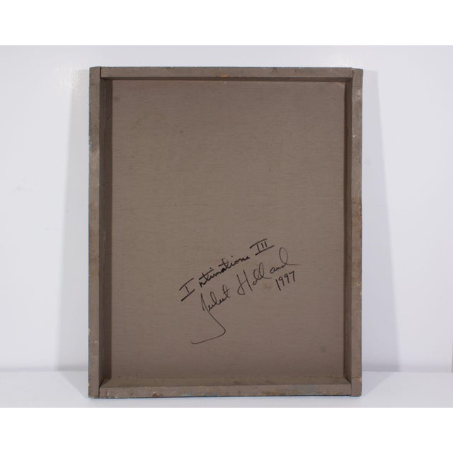 Contemporary 1997 “Intimations Iii” Mixed Media Wall Assemblage by Juliet Holland For Sale - Image 3 of 7