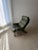 Rybo Rykken Chair in Green Leather by Solheim For Sale - Image 6 of 15