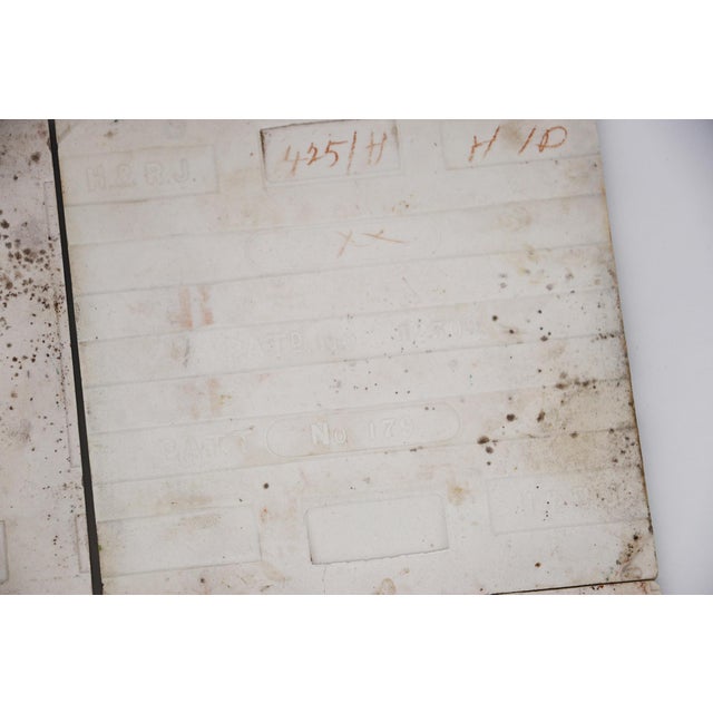 1920s Set of Six Tiles Art Nouveau H & R Johnson England For Sale - Image 17 of 18