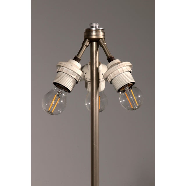 Travertine Floor Lamps by Philippe Barbier for Maison Barbier, 1970, Set of 2 For Sale - Image 9 of 11