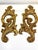 Lovely and unique pair of vintage mirrors to use together or separately (price includes the pair) They have pretty gilded...