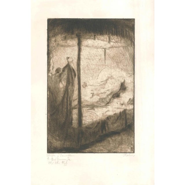 Etching and aquatint on cream paper. Signed in pencil on the lower right margin. Titled and numbered in pencil on the...