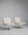 Metal Pair of Variopur Space Age Upholstered Swivel Chairs, Antique, Germany, Circa 1970 For Sale - Image 7 of 16
