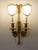 Napoleon III Wall Lamps in Gilded and Hand-Chiseled Bronze, Set of 2 For Sale - Image 4 of 11