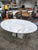 White Samo Carrara Marble Dining Table by Carlo Scarpa for Simon, 1970s For Sale - Image 8 of 12