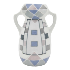 Antique Galluba & Hofmann Marmorzellan Art Nouveau Vase
