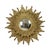 Gold Sun Mirror Two Levels Convex Mirror Sunburst, 1960s For Sale - Image 15 of 15