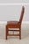 Set of 4 Stickley Mission Cherry Leather Dining Chairs For Sale - Image 13 of 18